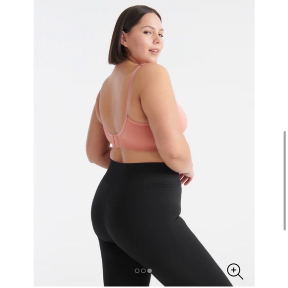 Knix Sz Small Good To Go Seamless Everyday Bra in Pink Ginger - Picture 4 of 15